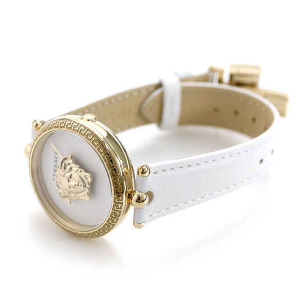 ヴェルサーチ 時計 パラッツォ エンパイア 34mm レディース 腕時計 VECQ00218 VERSACE ヴェルサーチェ ホワイト 高級 ブランド おしゃれ 防水 軽い 華奢 かわいい プレゼント 女性 実用的
