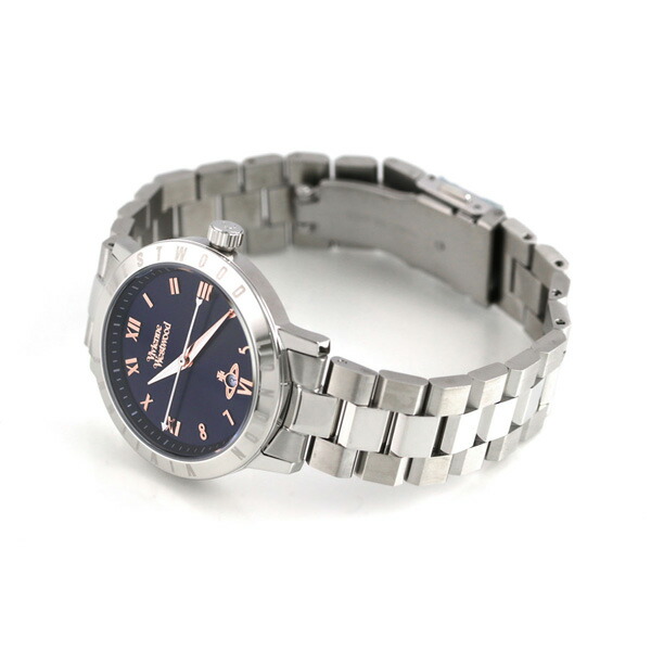 ヴィヴィアン 時計 レディース ブルームズベリー 34mm VV152NVSL Vivienne Westwood ダークネイビー 腕時計 ブランド おしゃれ 防水 かわいい プレゼント 女性 実用的