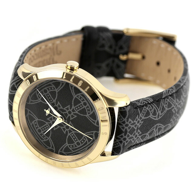 ヴィヴィアン ウエストウッド Berkeley クォーツ 電池式 腕時計 ブランド レディース Vivienne Westwood VV268GDBK アナログ ブラック 黒 おしゃれ 防水 かわいい プレゼント 女性 実用的