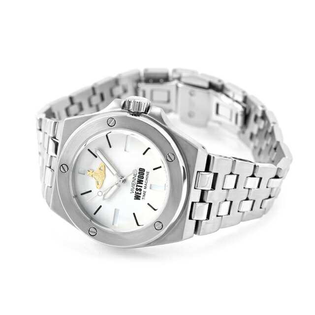 ヴィヴィアン ウエストウッド リーマス クォーツ 電池式 腕時計 ブランド メンズ Vivienne Westwood VV271CGSL アナログ シルバー おしゃれ 防水 プレゼント 男性 実用的