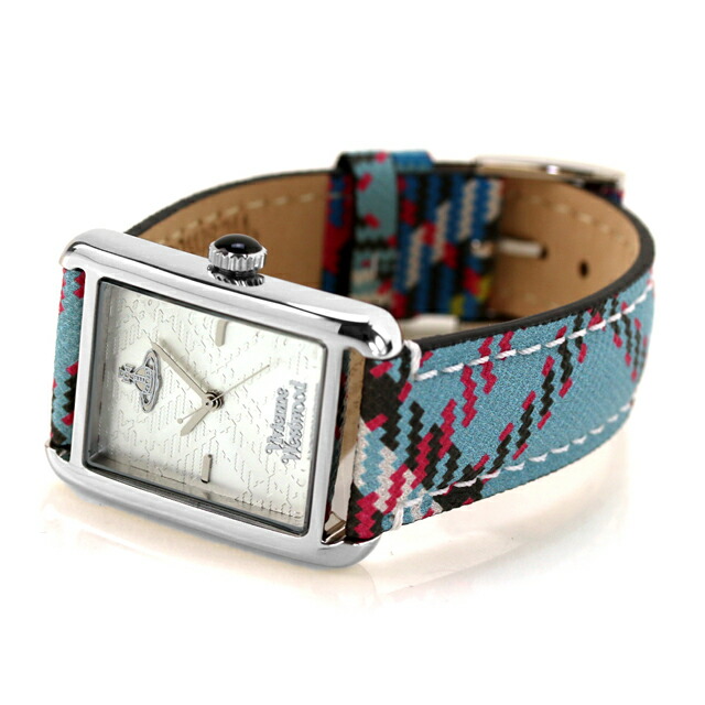 ヴィヴィアン ウエストウッド クォーツ 電池式 腕時計 メンズ レディース Vivienne Westwood VV297SLMT アナログ シルバー マルチカラー ブランド おしゃれ 防水 プレゼント 実用的