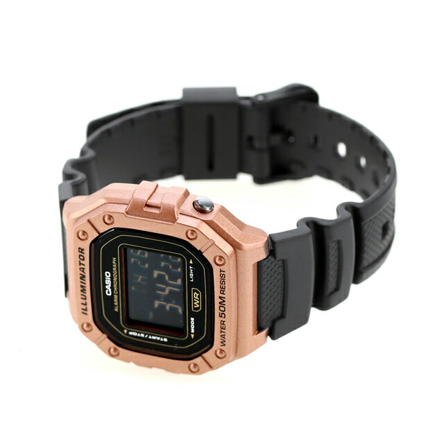 カシオ CASIO アウトドア W-218HM-5BV スタンダード チプカシ 海外モデル メンズ 腕時計 カシオ CASIO アウトドア アナログ ブラック 黒 ブランド おしゃれ 防水 小さい 軽い かっこいい プレゼント 男性 実用的