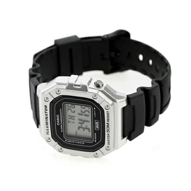 カシオ CASIO アウトドア W-218HM-7AV スタンダード チプカシ 海外モデル メンズ 腕時計 カシオ CASIO アウトドア アナログ ブラック 黒 ブランド おしゃれ 防水 小さい 軽い かっこいい プレゼント 男性 実用的