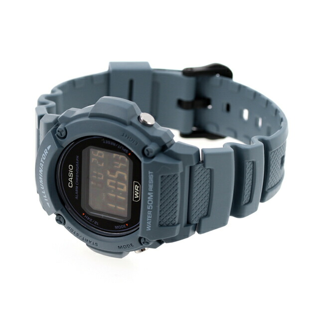 カシオ CASIO アウトドア W-219HC-2BV 海外モデル ユニセックス メンズ レディース 腕時計 カシオ CASIO アウトドア デジタル ブラック ネイビー 黒 ブランド おしゃれ 防水 プレゼント 実用的