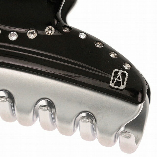 アレクサンドルドゥパリ ALEXANDRE DE PARIS ヘアアクセサリー ヘアクリップ レディースICCM-15571-03N4-NOIR ブラック ブランド