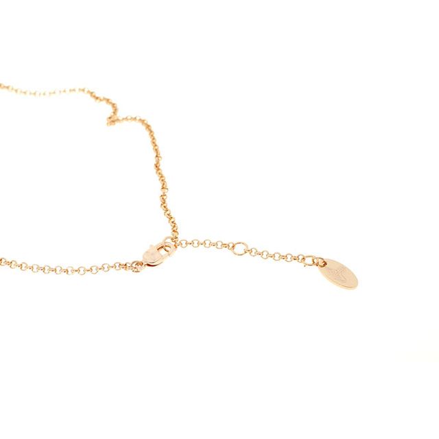 ヴィヴィアンウエストウッド ネックレス ペンダント レディース VIVIENNE WESTWOOD 63020097-G002 752014B-3 タイニー オーブ TINY ORB ピンクゴールド ジュエリー ブランド 高級 おしゃれ プレゼント 女性 実用的 かわいい