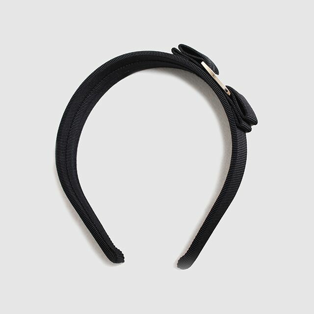 フェラガモ FERRAGAMO リボン カチューシャ ヘアバンド 344311-572738 レディース ヴァラ VARA BLACK ブラック