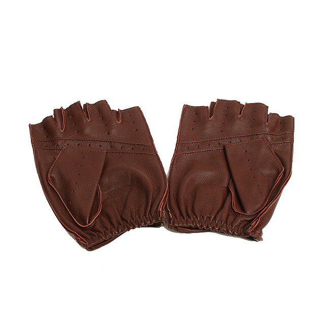 デンツ DENTS SNETTERTON 手袋 フィンガーレス グローブ 5-1009-ENGTAN-L メンズ ブラウン