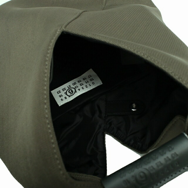 エムエムシックス MM6 JAPANESE SMALL ハンドバッグ M60607-P6414-T5187 レディース シャークグレー グリーン 軽量 小さめ 手提げ ブランド 高級 おしゃれ プレゼント 女性 実用的 かわいい