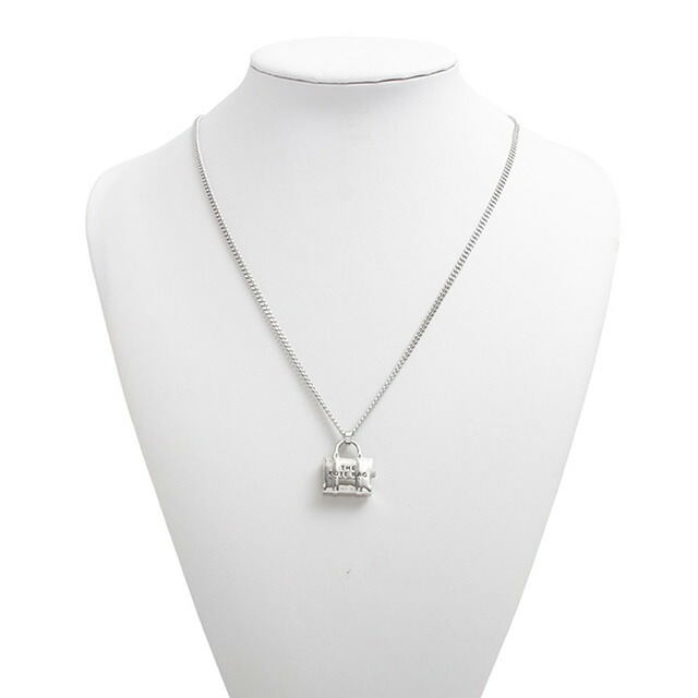 マークジェイコブス MARC JACOBS THE TOTE BAG PENDANT ネックレス 2P3JNC001J45-029 totebagチャーム レディース シルバー