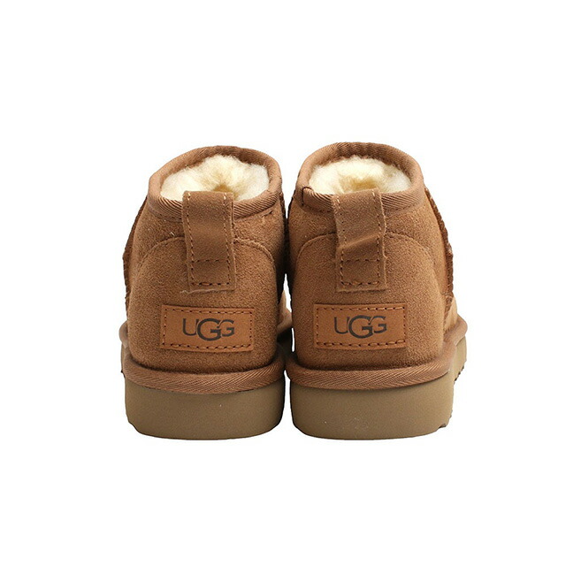 アグ UGG Classic Ultra Mini クラシックウルトラミニ ムートンブーツ 1116109-CHESTNUT-6 レディース chestnut 23.0cm 靴