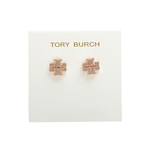 トリーバーチ TORY BURCH KIRA PAVE STUD EARRING ピアス 53423-696 レディース アクセサリー ローズゴールド
