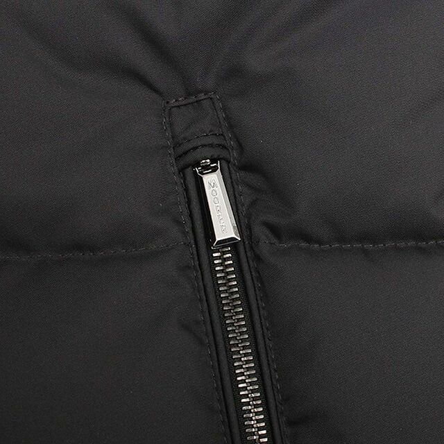 ムーレー MOORER FIRE-WK ダウンベスト MOUGI200307-FIRE-NERO-46 メンズ ブラック ダウンジャケット