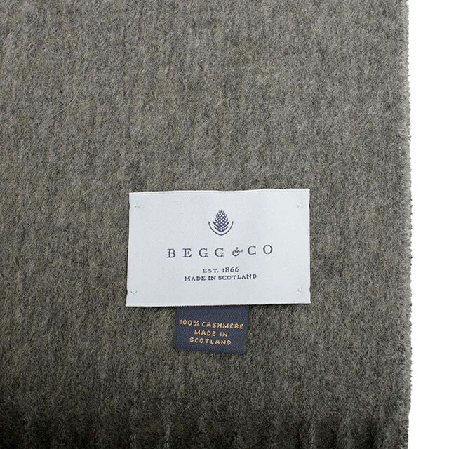 ベグアンドコー BEGG&CO Arran マフラー 60BCARRAN-GREY メンズ レディース グレー マフラー
