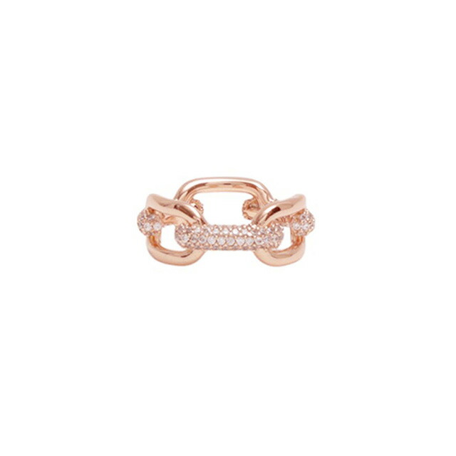 ダニエルウェリントン DANIEL WELLINGTON Crystal Link Ring 58 RG リング DW00400582 レディース メンズ 17.5号 ローズゴールド