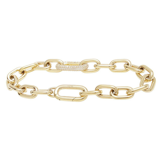 ダニエルウェリントン ブレスレット レディース DANIEL WELLINGTON Crystal Link Bracelet 155mm G DW00400590 ゴールド 腕輪 ジュエリー ブランド 高級 おしゃれ プレゼント 女性 実用的 かわいい