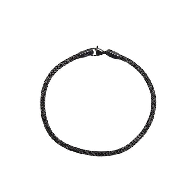ダニエルウェリントン DANIEL WELLINGTON Mesh Bracelet 2.8 B 195mm ブレスレット DW00400697 レディース メンズ ブラック