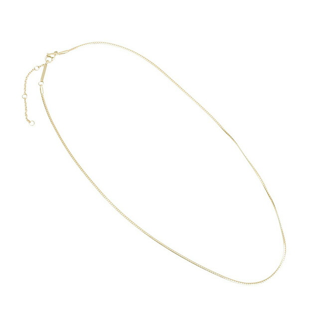 ダニエルウェリントン DANIEL WELLINGTON Elan Flat Chain Necklace Long G ネックレス DW00400548 レディース ゴールド