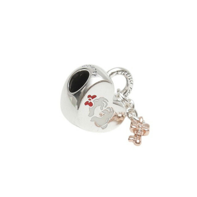 パンドラ PANDORA Disney Mickey Mouse & Minnie Mouse Padlock Charm ブレスレットチャーム 780109C01 レディース シルバー ブランド
