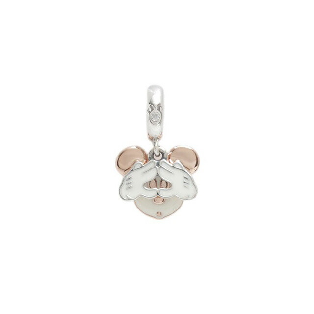 パンドラ PANDORA Disney Mickey Mouse Double Dangle Charm ブレスレットチャーム 780112C01 レディース シルバー ブランド