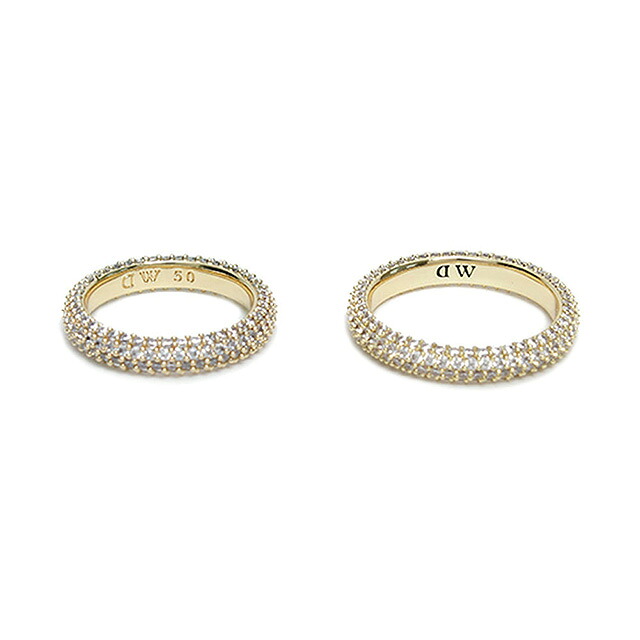 ダニエルウェリントン DANIEL WELLINGTON PAV CRYSTAL RING リング アクセサリー DW00400649 レディース ゴールド ブランド
