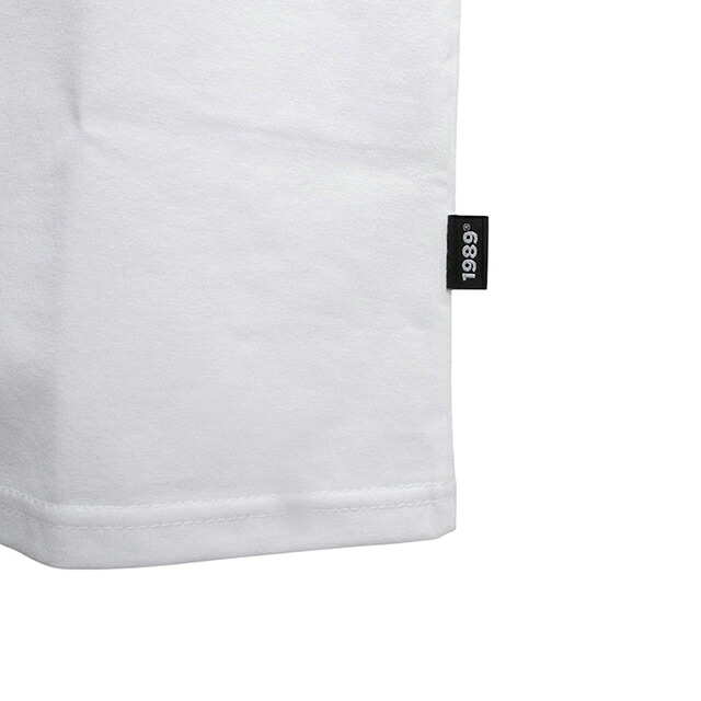1989スタンダード 1989 STANDARD Tシャツ SWSSTD-0034-WHITE レディース ホワイト BW FLOWER Slim fit Tシャツ Women's Slim Fit Short-Sleeved Tシャツ ブランド