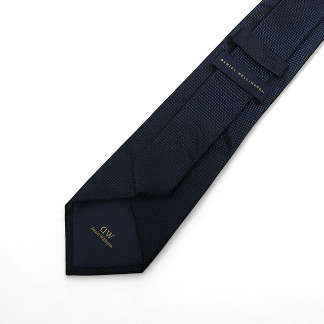 ダニエルウェリントン DANIEL WELLINGTON ネクタイ＆チーフ＆タイバー 3点セット DW02800001 メンズ ネイビー ネクタイ ブランド