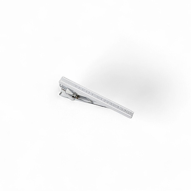 ダニエルウェリントン DANIEL WELLINGTON ネクタイ＆チーフ＆タイバー 3点セット DW02800002 メンズ グレー ネクタイ ブランド