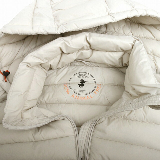 セイブ ザ ダック SAVE THE DUCK MIRI ダウンジャケット D47180W-40019-RAINYBEIGE-0 レディース ダウンジャケット ブランド