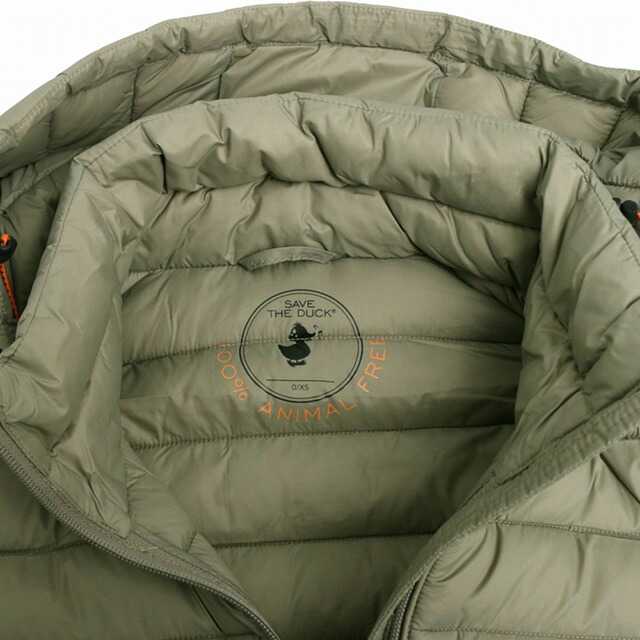 セイブ ザ ダック SAVE THE DUCK MIRI ダウンジャケット D47180W-40021-ELEPHANTGREY-1 レディース ダウンジャケット ブランド