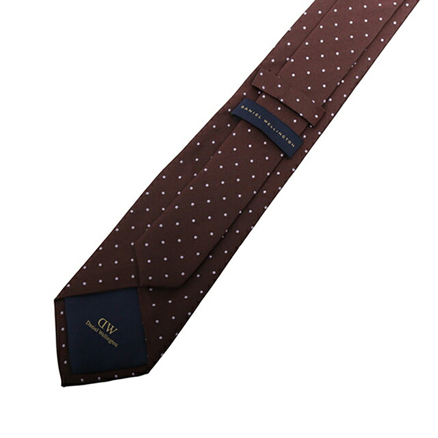 ダニエルウェリントン DANIEL WELLINGTON ネクタイ DW02500007-265290-BROWN メンズ ネクタイ ブランド