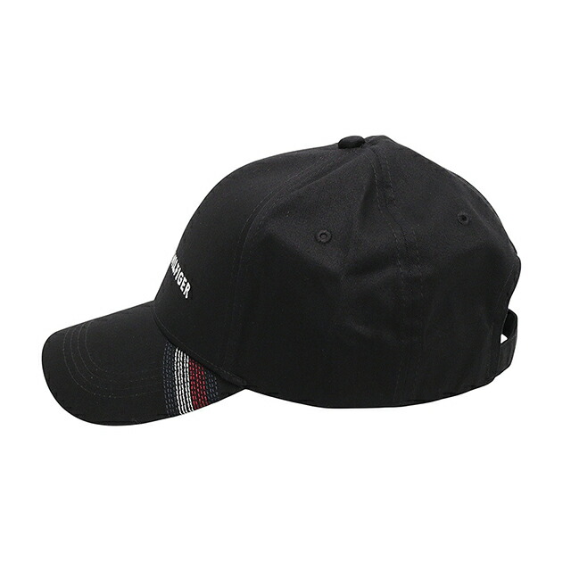 トミーヒルフィガー TOMMY HILFIGER TH FOUNDATION COTTON 6 PANEL CAP キャップ AM0AM12532BDS-BLACK メンズ 帽子 ブランド