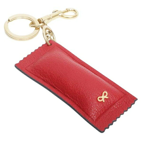 アニヤハインドマーチ キーホルダー ANYA HINDMARCH Heinz Tomato Ketchup チャーム 193757 ユニセックス Red(レッド) ブランド バッグチャーム 高級 おしゃれ プレゼント 実用的
