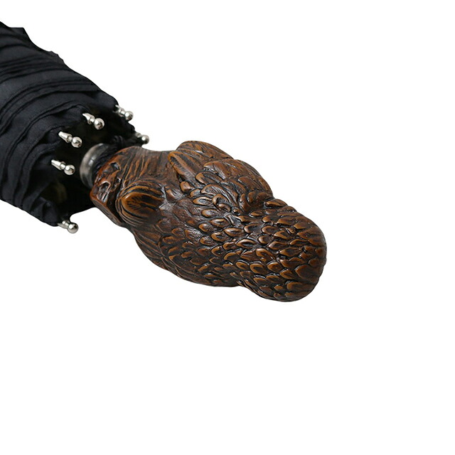 ギドゥジャン Guy de Jean 102147 折りたたみ傘 102110-owl-black ユニセックス black 折畳傘 102147 ブランド
