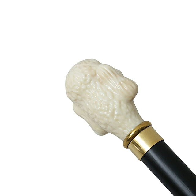 ギドゥジャン Guy de Jean TETES 長傘 classic-poodleivory-black ユニセックス black 長傘 tetes ブランド