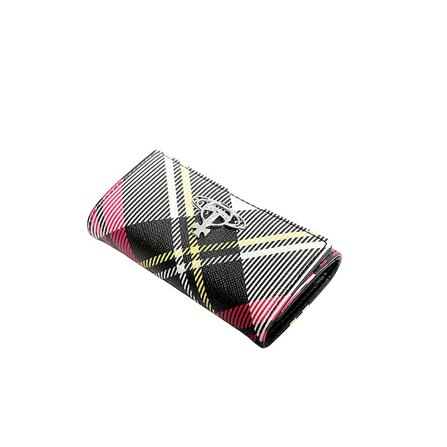 ヴィヴィアンウエストウッド VIVIENNE WESTWOOD キーケース 51020001-s0012-new-exhibition-tartan レディース O101 NEW EXHIBITION TARTAN ニューエキシビションタータン ブランド コンパクト 高級 おしゃれ プレゼント 実用的
