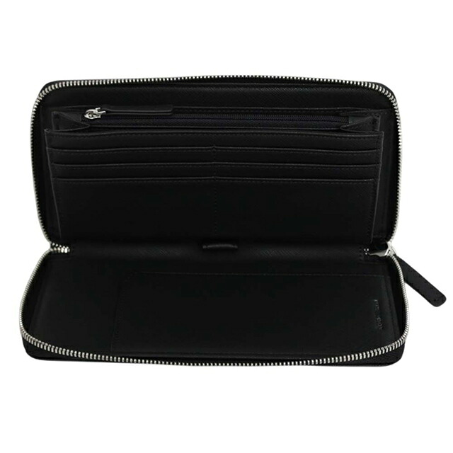 エンポリオ アルマーニ EMPORIO ARMANI 長財布 y4r169-y138e-81072 メンズ BLACK ブランド ウォレット 高級 おしゃれ プレゼント 実用的