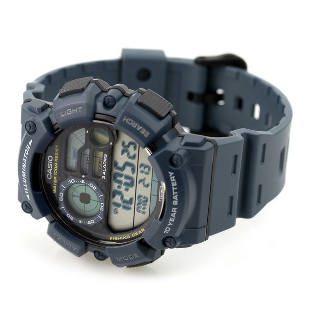 CASIO カシオ クオーツ WS-1500H-2AV 海外モデル メンズ 腕時計 カシオ casio デジタル ネイビー ブランド おしゃれ 防水 プレゼント 男性 実用的