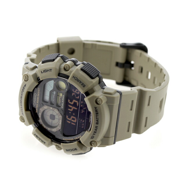 カシオ CASIO WS-1500H-5BV デジタル チプカシ 海外モデル メンズ 腕時計 カシオ casio デジタル ブラック ベージュ 黒 ブランド おしゃれ 防水 小さい 軽い かっこいい プレゼント 男性 実用的