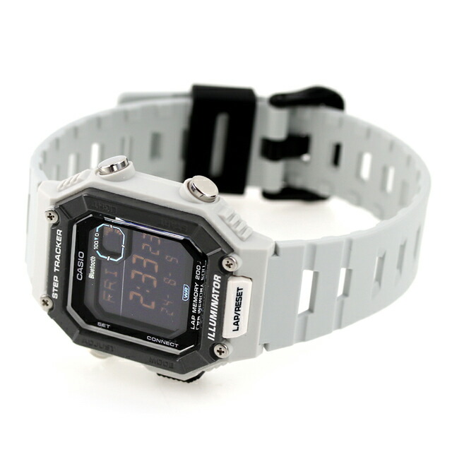カシオ CASIO アウトドア WS-B1000-8BV スタンダード チプカシ Bluetooth 海外モデル メンズ 腕時計 カシオ CASIO アウトドア デジタル ブラック ライトグレー 黒 ブランド おしゃれ 防水 小さい 軽い かっこいい プレゼント 男性 実用的