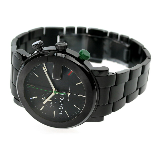 グッチ 時計 メンズ GUCCI 腕時計 G-CHRONO G-クロノ オールブラック YA101331 高級 ブランド おしゃれ 防水 プレゼント 男性 実用的