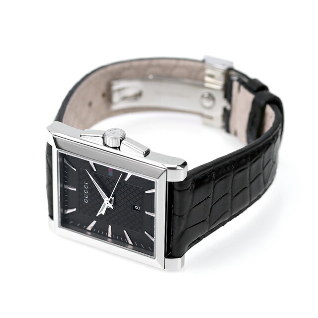 グッチ 時計 メンズ GUCCI 腕時計 Gタイムレス 35mm クオーツ YA138406 ブラック 高級 ブランド おしゃれ 防水 プレゼント 男性 実用的