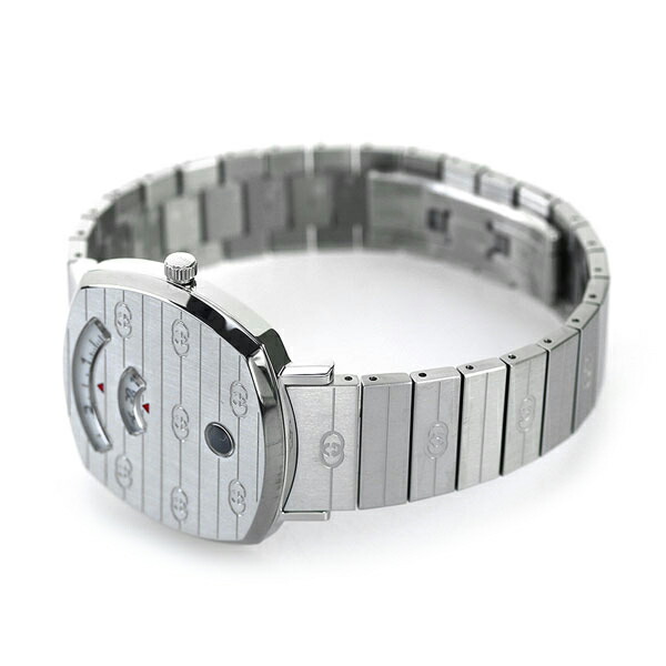 グッチ 時計 グリップ 35mm メンズ レディース 腕時計 YA157401 GUCCI シルバー 高級 ブランド おしゃれ 防水 プレゼント 実用的