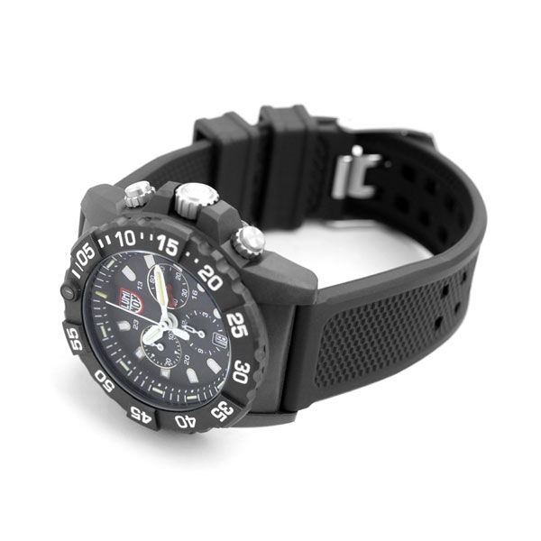 ルミノックス 3580シリーズ ネイビーシールズ クロノグラフ 45mm 3581 LUMINOX メンズ 腕時計 ブラック ホワイト 時計 ブランド おしゃれ 防水 文字盤 大きい プレゼント 男性 実用的