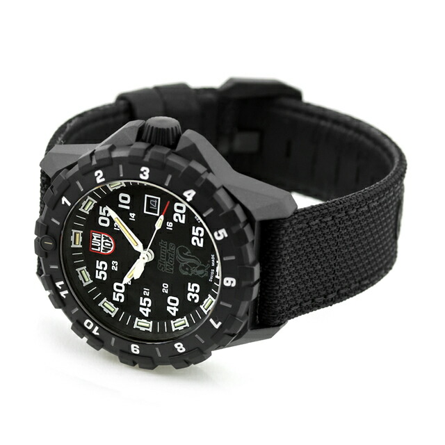 ルミノックス F117 ナイトホーク×スカンクワークス クォーツ 電池式 腕時計 ブランド メンズ LUMINOX XA.6442.H.SET アナログ ブラック 黒 スイス製 おしゃれ 防水 文字盤 大きい プレゼント 男性 実用的