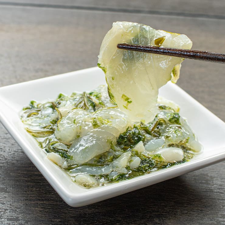 平目と生海苔の海鮮ぶっかけ丼 80g×5パックセット 中澤水産 [平目と生海苔の海鮮ぶっかけ丼-5p]