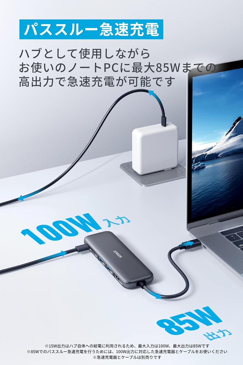 Anker 332 USB-C ハブ (5-in-1)