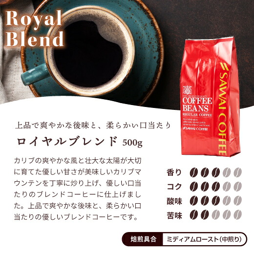澤井珈琲 コーヒー福袋 ロイヤルブレンド アニバーサリーブレンド セレクトブレンド 900g 3袋 90杯分 中挽き