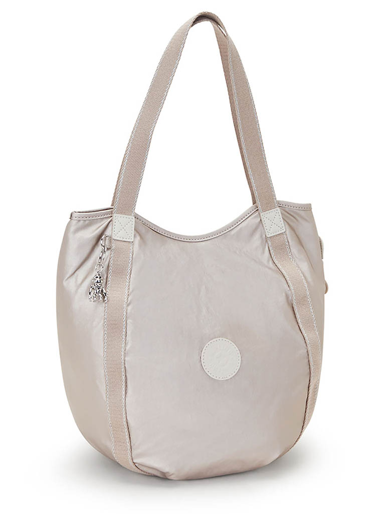kipling バルーン メタリックグロウ トートバッグ