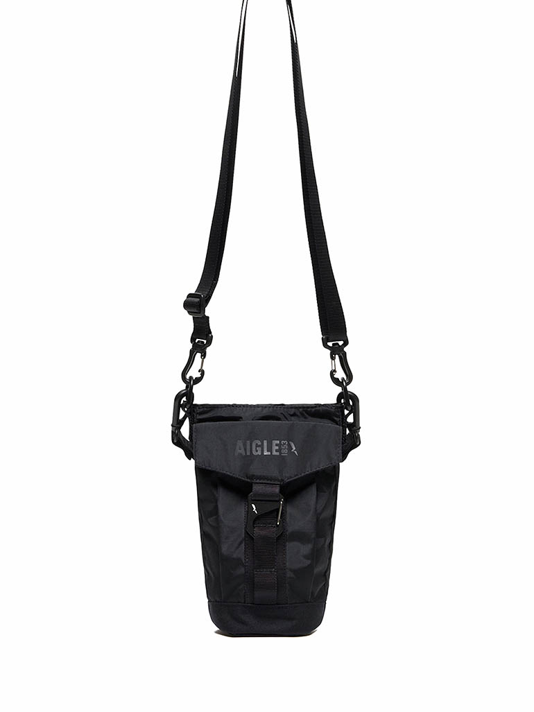 AIGLE ZNHBS12 撥水 アーバン ボトルケース 1L ブラック FREE
